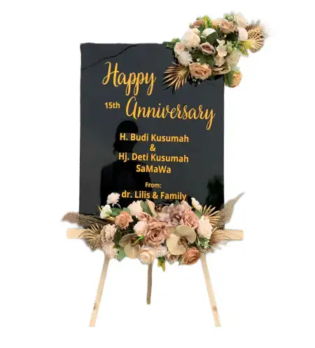 Papan Bunga Akrilik Karanglegi