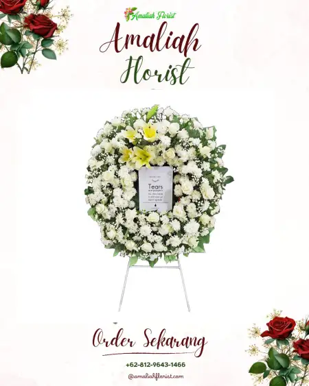 Krans Bunga Duka Karanglegi