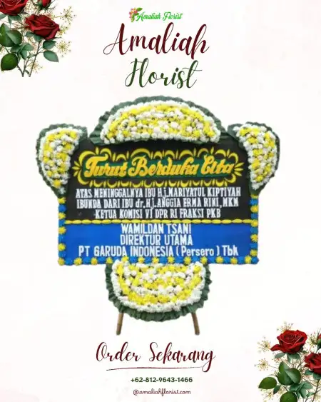 Papan Bunga Duka Karanglegi